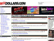 Tablet Screenshot of boydollars.com